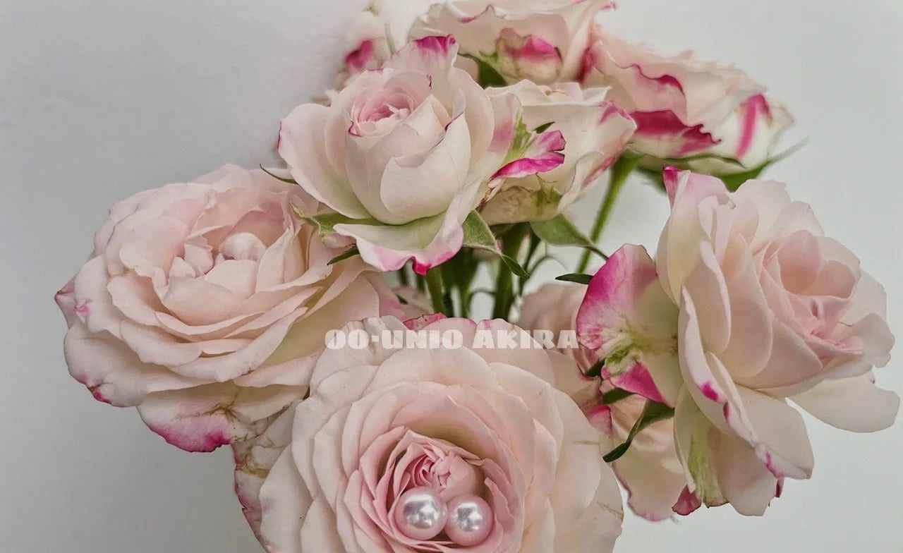 0.01Sweet heart——5-7mm Pink pearl 1pc in one clam)