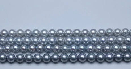 0.01Elegant lady ——Platinum Gray pearl 6-7mm（1pc in one clam)