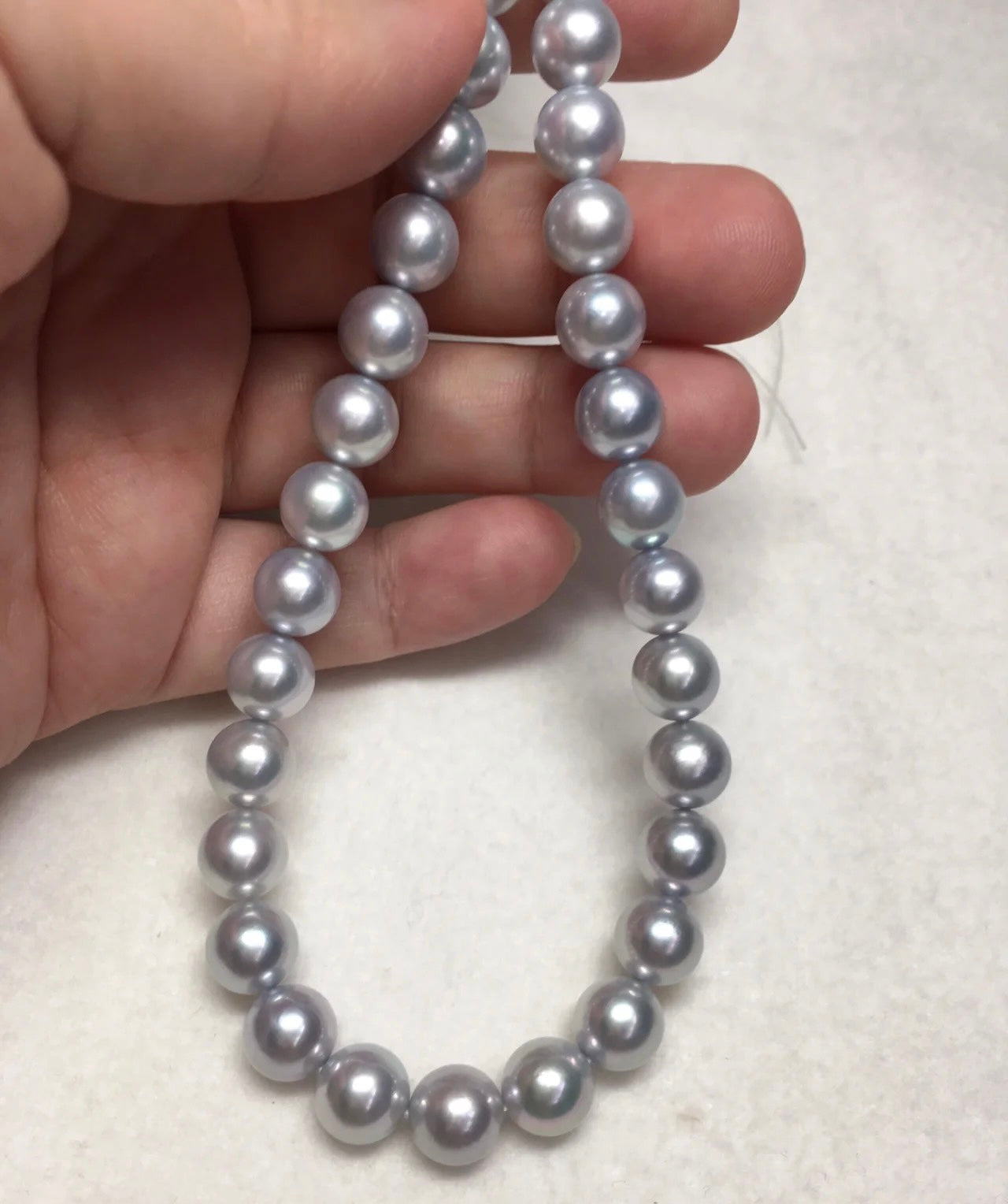 0.01Elegant lady ——Platinum Gray pearl 6-7mm（1pc in one clam)