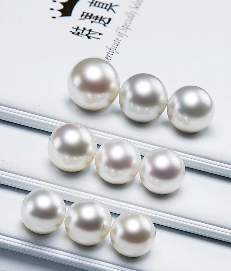 0.01Venus ——5-7.5mm white pearl（1pc in one clam)