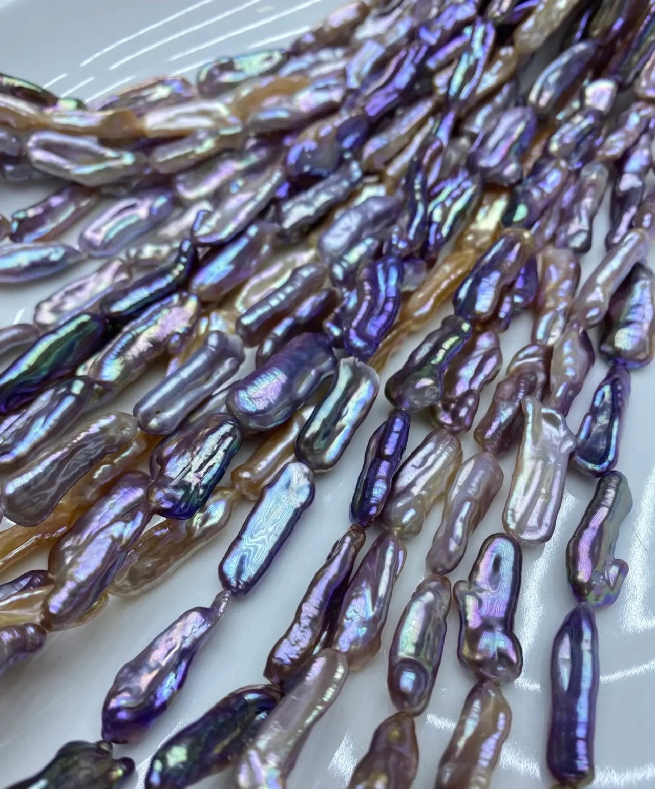 0.02Phoenix Hair——5pcs Purple or golden pearl