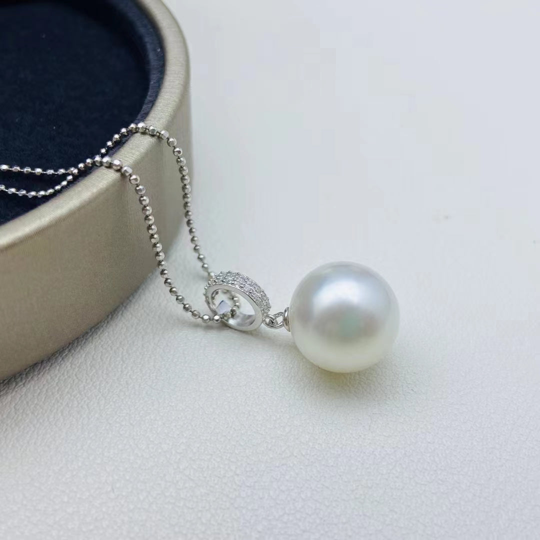 Necklace ss processing charges（Without pearl or chain）12-13mm pearl